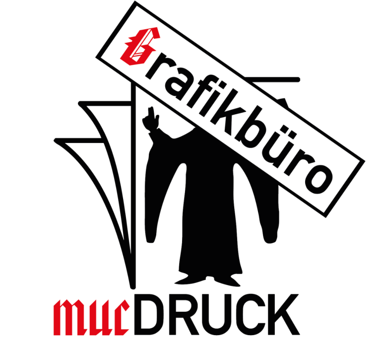 mucDRUCK das sympathische Grafikbüro mit Sitz in München, wir erstellen Ihnen, Logos, Corporate Designs und mehr