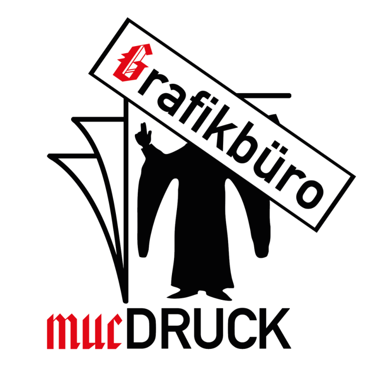 mucDRUCK das sympathische Grfaikbüro aus München. Corporate Designs, Logoerstellung für Firmen und Privatpersonen